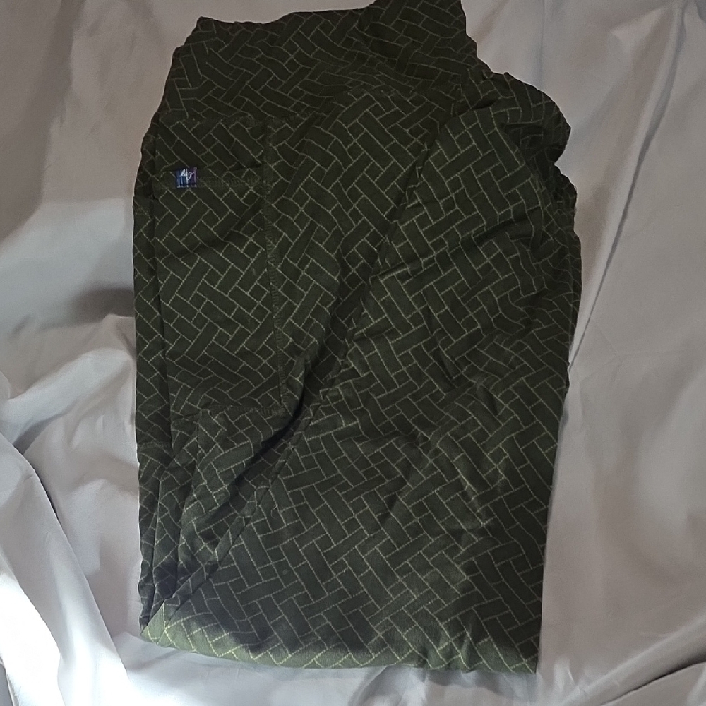 Lug - Lugging Ankle Leggings - Olive Green